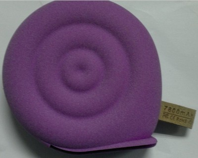 【新款移动电源套7800毫安蜗牛充电宝工厂批发高端礼品定制热销产品】价格,厂家,图片,移动电源,东莞市万森塑胶电子科技-